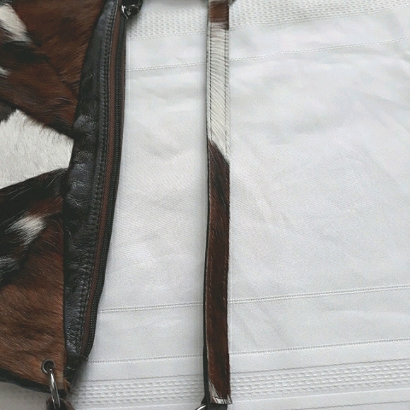 Cowhide Shoulder Purse - Picture 7 of 14